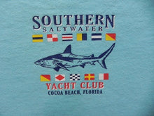 Load image into Gallery viewer, Southern Saltwater Shirt Adult Extra Large Stay Salty Cocoa Beach FL Shark Mens
