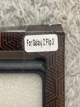 Load image into Gallery viewer, Galaxy Samsung Z Flip 3 Phone Case Black Slide Cover Ring Stand NEW
