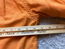 Load image into Gallery viewer, Wrangler Shirt Mens Small Orange Button Down Short Sleeve Outdoors Workwear
