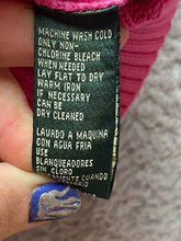 Load image into Gallery viewer, Lauren Ralph Lauren Sweater Womens Large Pink Cable Knit Oversized Crest Logo
