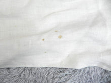 Load image into Gallery viewer, AJ Armani Jeans Shirt Womens 12 White Button Up Casual 100% Linen Italy Ladies
