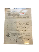 Load image into Gallery viewer, 1895 Arrest Warrant Disorderly Conduct Georgia County Jail Antique Ephemera
