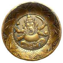 Load image into Gallery viewer, Ganesha Incense Burner Plate #13282 Hindu Elephant Head  NEW
