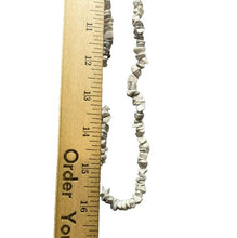 Load image into Gallery viewer, White Turquoise Stones Strand 5.6 Ounces
