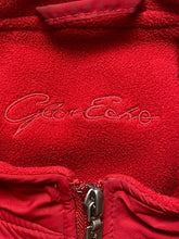 Load image into Gallery viewer, Glen Echo Vest Womens Large Red Full Zip Fleece Outerwear Golf Sweater Ladies
