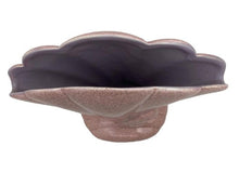 Load image into Gallery viewer, Red Wing Pottery Vase Shell Fan Pink Speckled Vintage No. 899 Lavender 7.5" Tall
