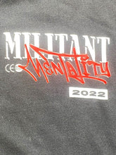 Load image into Gallery viewer, Militant Mentality Sweatshirt Adult 2XL Black Zip Up Hoodie Money Power Mens NWT

