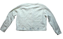 Load image into Gallery viewer, Michael Simon Sweater Womens Medium Beaded Bee Pearl Button Down Cardigan Ladies
