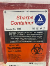 Load image into Gallery viewer, Dynarex Sharps and Needle Container 1 Quart Size NEW
