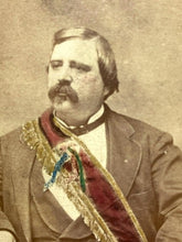 Load image into Gallery viewer, Antique Cigar Card Sweet Cincinnati Portrait Fringe Sash
