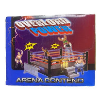 Load image into Gallery viewer, Mini Wrestling Toy Arena NIB Ring Accessories Wrestlers Playset
