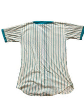 Load image into Gallery viewer, VTG All  Star Game Jersey Womens One Size Teal Blue Button Up Baseball Ladies
