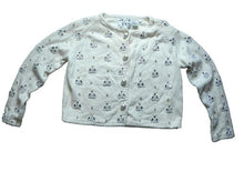Load image into Gallery viewer, Michael Simon Sweater Womens Medium Beaded Bee Pearl Button Down Cardigan Ladies
