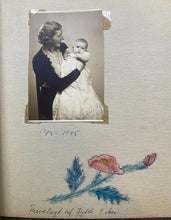 Load image into Gallery viewer, Early 1900's German Photo Album - 50 Photos Family Children Parade Hospital Hike

