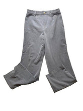 Load image into Gallery viewer, Rafaella Pants Womens 10 (29x29.5) Gray Wide Leg Flat Front Spandex Stretch Lady
