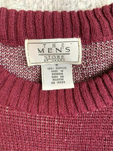 Load image into Gallery viewer, VTG The Men's Store Sears Sweater Adult Medium Red Fair Isle Snowflake 80s Mens
