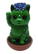 Load image into Gallery viewer, Cactus Cat Figurine Cacti Manekineko Resin Summit Collection NEW
