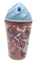 Load image into Gallery viewer, Disney Marie Aristocats Tumbler Plastic Cup Ice Cream Lid No Straw
