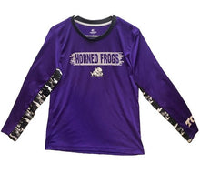 Load image into Gallery viewer, TCU Horned Frogs Shirt Youth Large Purple Colosseum Pullover Football Gear Boys
