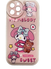 Load image into Gallery viewer, iPhone 12 Pro Max Phone Case Hello Kitty My Melody w/ Holder NEW
