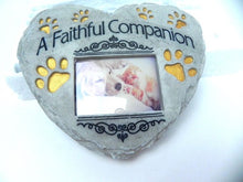 Load image into Gallery viewer, Spoontiques 13275 Faithful Companion Stepping Stone Pet Memorial
