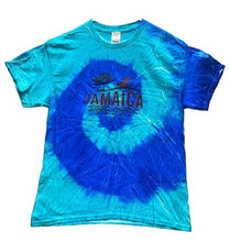Load image into Gallery viewer, Jamaica Shirt Adult Large Tie Dye Surfing Embroidered Surfboard Beach Tropix Men
