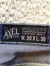 Load image into Gallery viewer, TK Axel Jeans Adult 30X30 Blue Baggy Y2K Streetwear  Relaxed Straignt Mens
