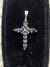 Load image into Gallery viewer, Lot of 4 Pendants Emerald Sapphire Amethyst Citrine Gems Lab Created NEW
