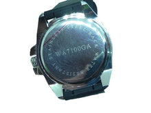 Load image into Gallery viewer, Techno King Watch Mens Black Silicone Band Fashion Dressy Party Hip Hop NEW
