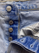 Load image into Gallery viewer, Levi's 501 Jeans Adult 28x24 Distressed Button Fly Light Wash Cut-Offs Mens
