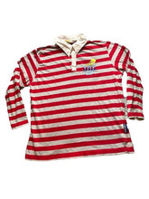 Load image into Gallery viewer, Vintage Tweety Bird Shirt Womens Large Red Gray Rugby Attitude Looney Tunes Polo
