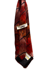 Load image into Gallery viewer, Jerry J. Garcia Tie Abstract Red Orange Ombre Thistle Ghost Limited Edition
