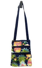 Load image into Gallery viewer, NGirl Pineapple Purse 3 Tier Messenger Bag Adjustable Crossbody Strap
