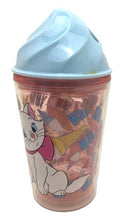 Load image into Gallery viewer, Disney Marie Aristocats Tumbler Plastic Cup Ice Cream Lid No Straw
