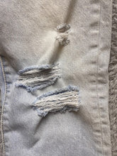 Load image into Gallery viewer, Levi's 501 Jeans Adult 28x24 Distressed Button Fly Light Wash Cut-Offs Mens
