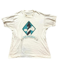 Load image into Gallery viewer, Vintage Cape Hatteras Lighthouse Shirt Womens Extra Large NC Single Stitch Lady
