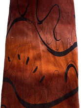 Load image into Gallery viewer, Jerry J. Garcia Tie Abstract Red Orange Ombre Thistle Ghost Limited Edition
