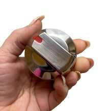 Load image into Gallery viewer, Gas Stove Replacement Knobs Range Oven Parts Silver Pack of 5 New
