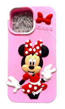 Load image into Gallery viewer, Minnie Mouse iPhone 13 Pro Max Phone Case Silicone Cover Pink  NEW
