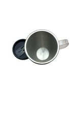 Load image into Gallery viewer, Wonder Woman Travel Mug Logo Clear Handle Coffee Cup Spoontiques

