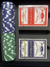 Load image into Gallery viewer, Poker Set Chips Cards Dice Travel Case NEW Sealed
