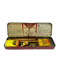 Load image into Gallery viewer, Vintage Outers Gunslick Rifle Cleaning Kit Red Metal Case
