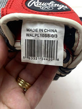 Load image into Gallery viewer, Rawlings T-Ball Baseball Glove Pro Left Hand Throw  10 inches PL10SS  NWT

