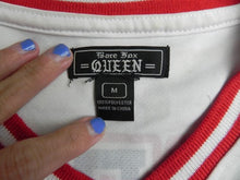 Load image into Gallery viewer, Bare Fox Jersey Adult Medium White 2018 World Champs Queen MLB Allstar &amp; Co Mens
