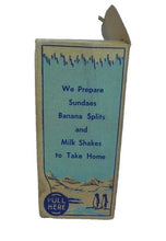 Load image into Gallery viewer, Antique 1932 Ice Cream Box Vic and Kai Peel-Pail Advertising One Pint Bloomer
