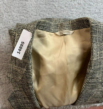 Load image into Gallery viewer, Embassy Park Sport Coat Mens 44R Yellow Black Tweed Suit Blazer USA Made
