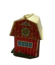 Load image into Gallery viewer, Vintage Fisher Price Toys Barn Silo No Doors 1967 Circus Poster Family Play Farm
