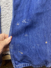 Load image into Gallery viewer, Carhartt Jeans Mens 30x30 Blue Denim Dungaree Fit Carpenter Workwear
