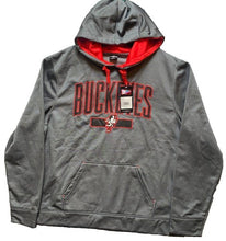 Load image into Gallery viewer, Ohio State Buckeyes Sweatshirt Adult Extra Large Scarlet Mascot Hoodie Mens NWT
