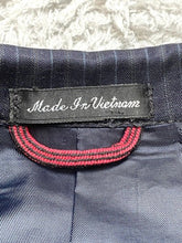 Load image into Gallery viewer, Pierre Cardin Suit Coat Mens 44R Single Breasted Pinstriped Blazer Sport Blue
